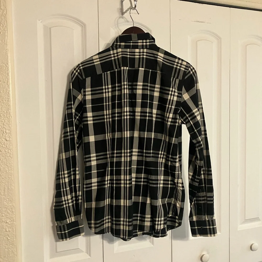 Ralph Lauren plaid women’s Shirt with ruffles - Picture 6 of 8